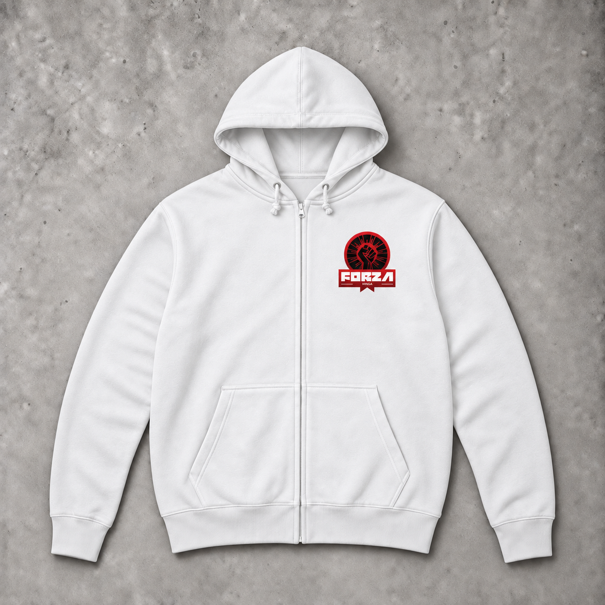 Forza Minga - Regular Zipper Hoodie