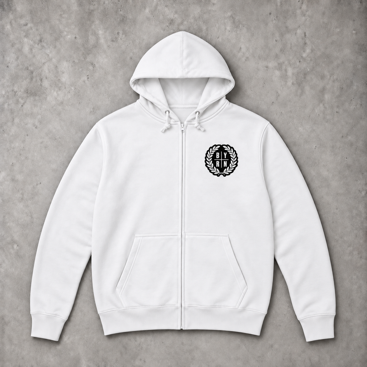 BYRN Kranz - Regular Zipper Hoodie