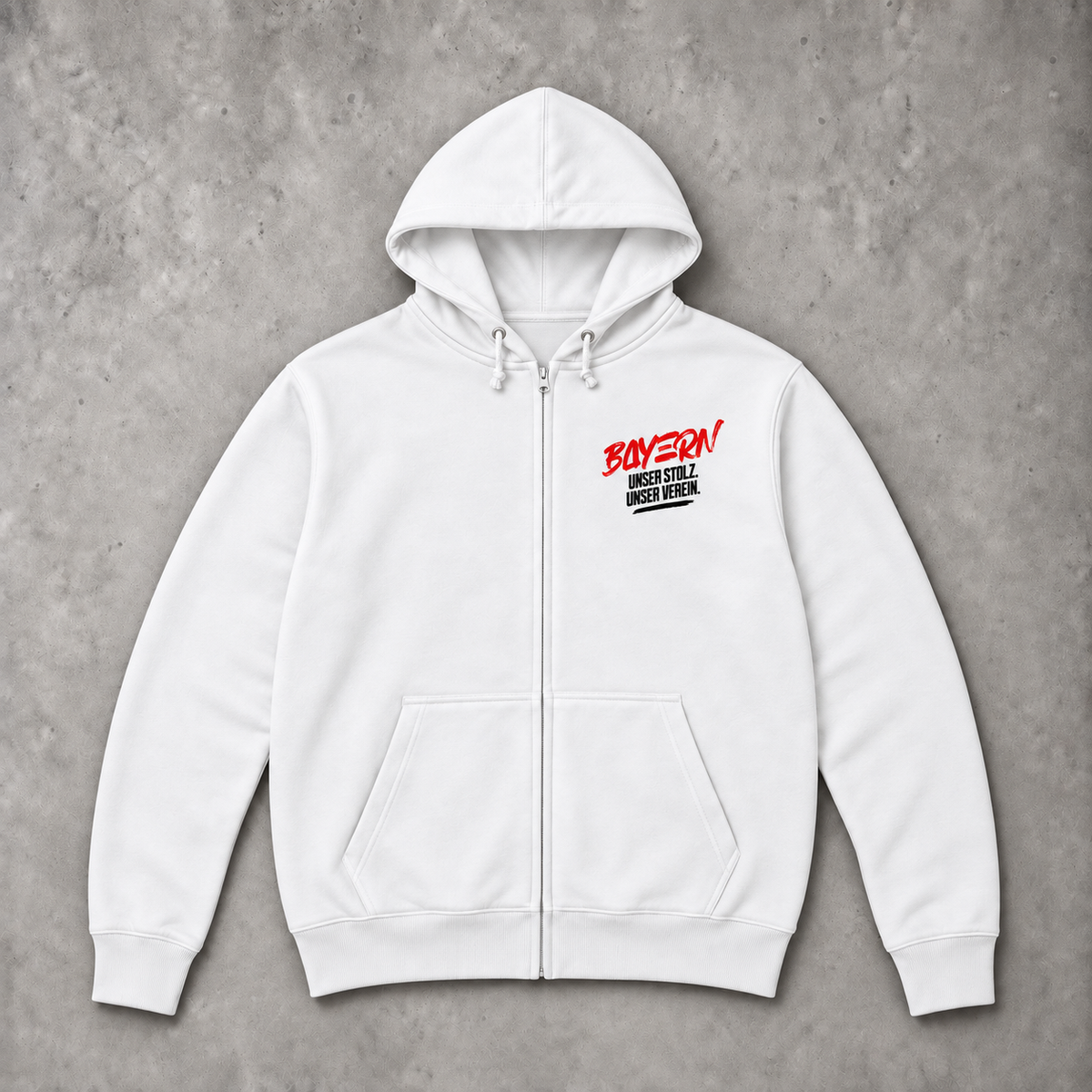 Unser Stolz. Unser Verein. - Regular Zipper Hoodie
