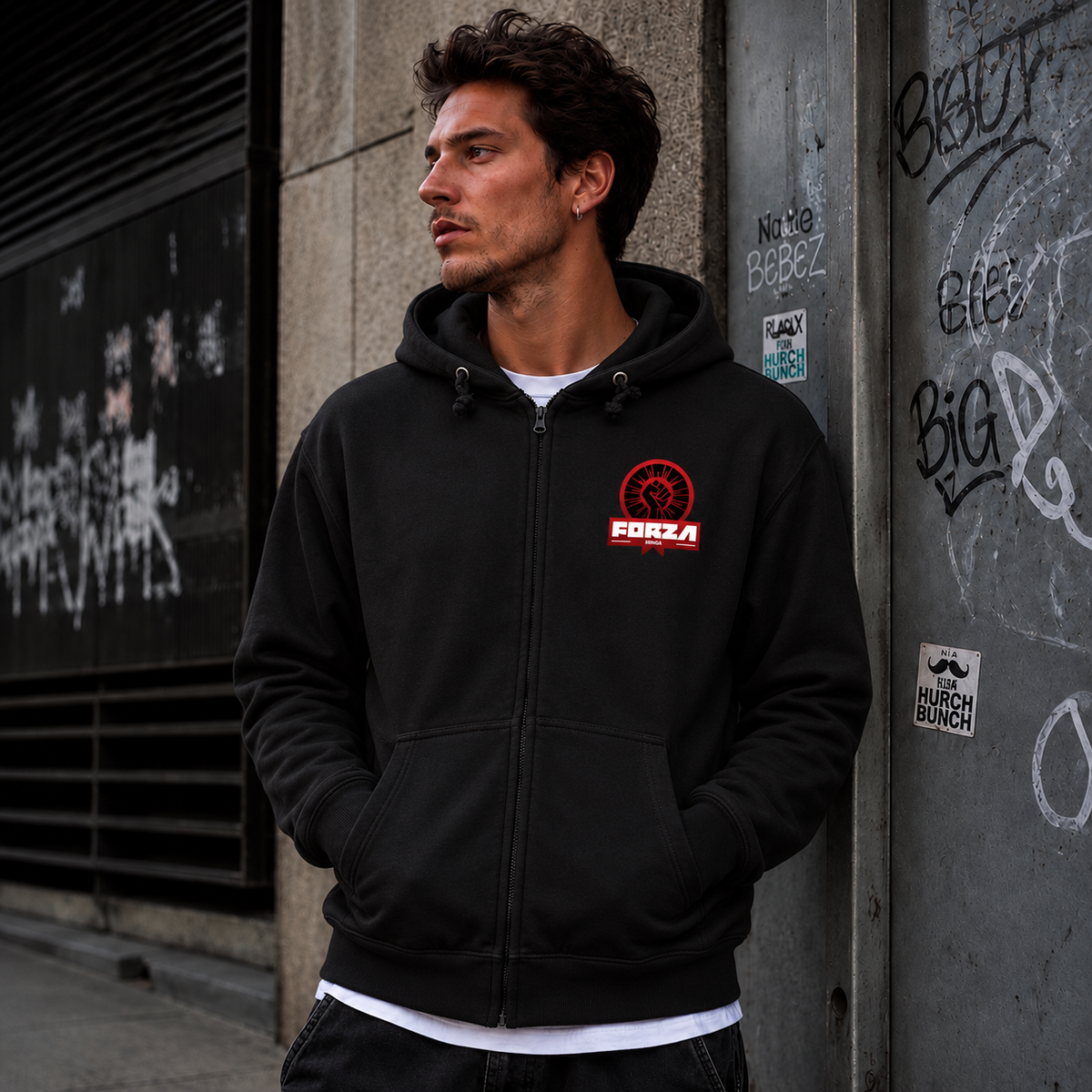 Forza Minga - Regular Zipper Hoodie