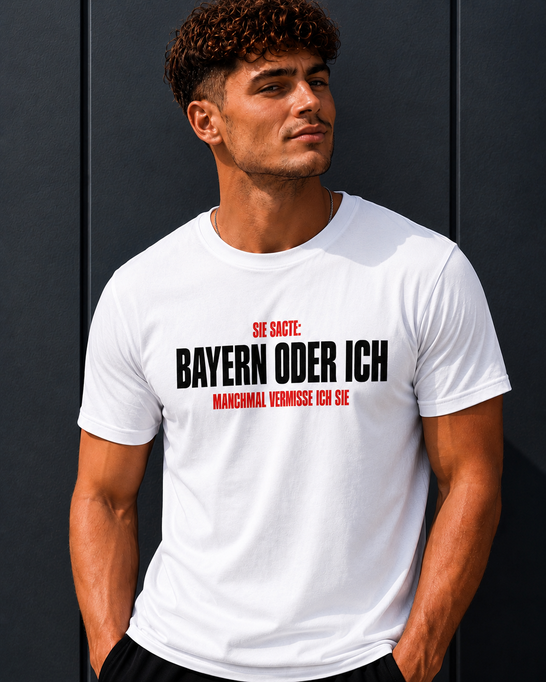 Bayern oder Ich - Premium Shirt