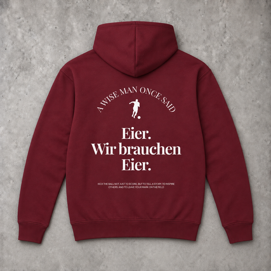 Wir brauchen Eier - Regular Zipper Hoodie