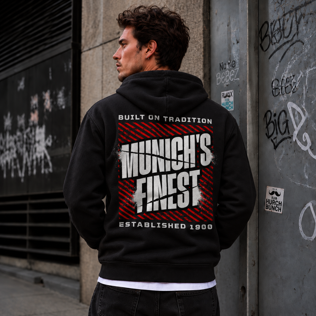 Munich's Finest - Regular Zipper Hoodie