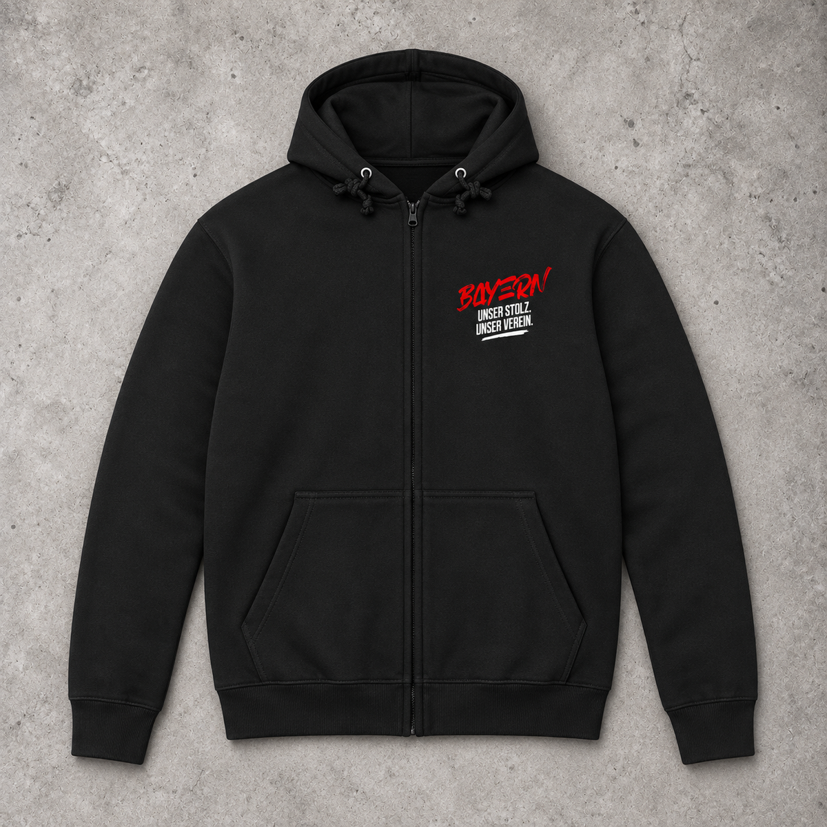 Unser Stolz. Unser Verein. - Regular Zipper Hoodie