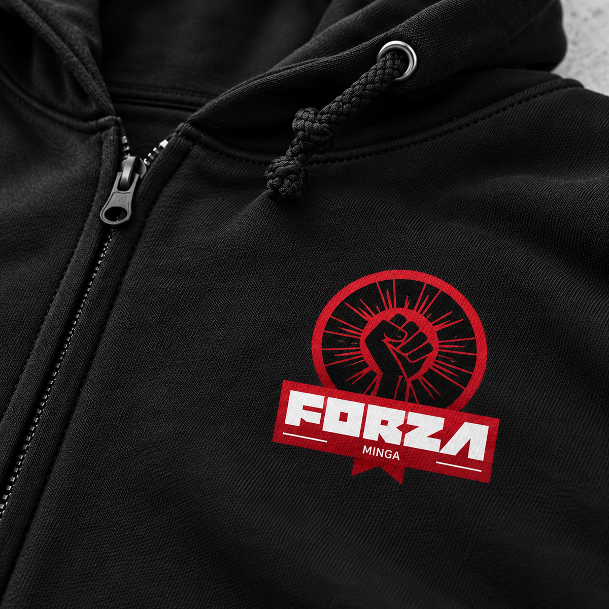 Forza Minga - Regular Zipper Hoodie