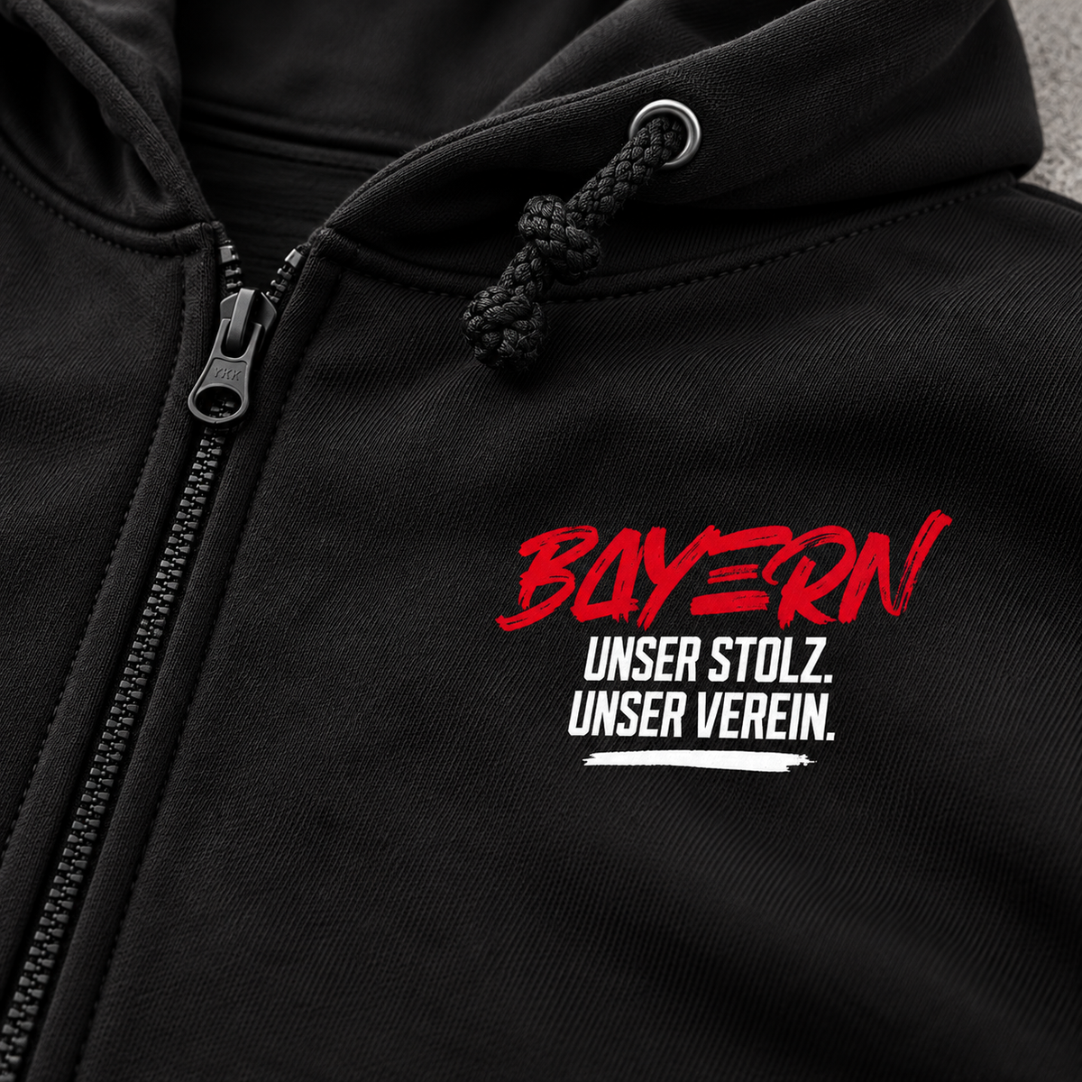 Unser Stolz. Unser Verein. - Regular Zipper Hoodie