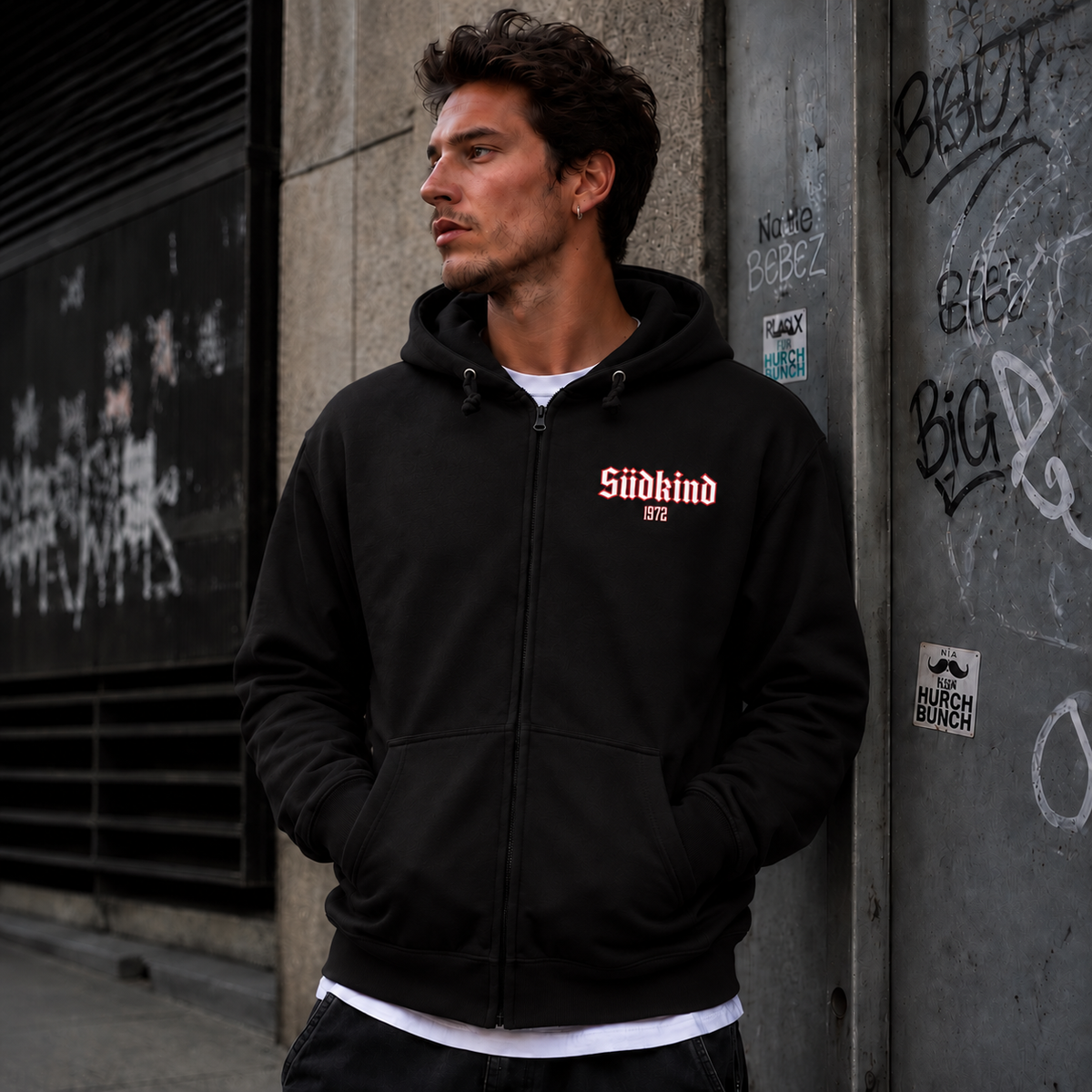 Südkind Frontprint - Regular Zipper Hoodie
