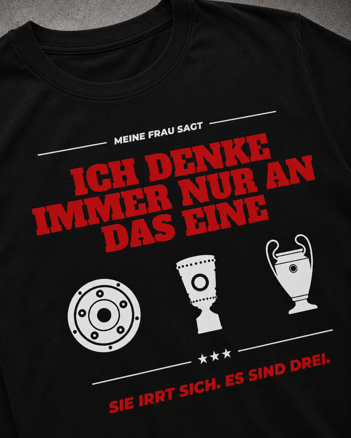 Immer nur das Eine - Premium Shirt