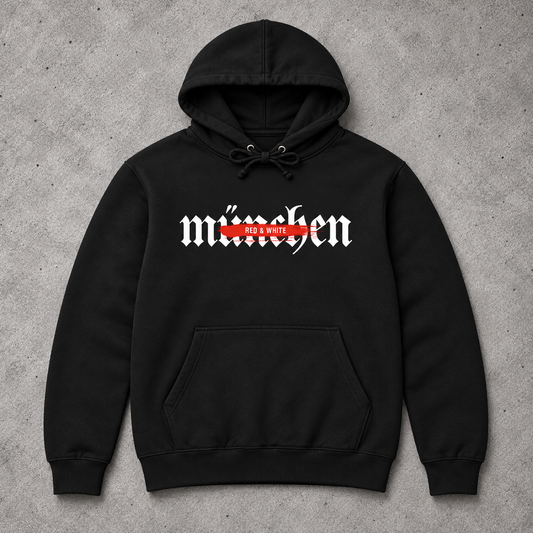 Red & White - Regular Hoodie