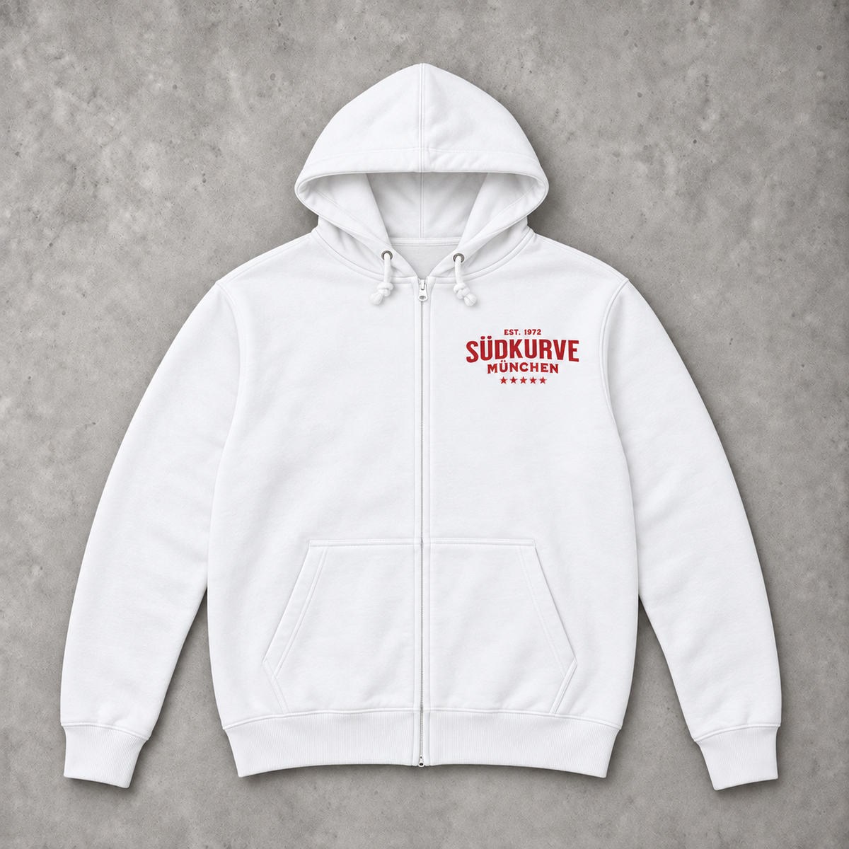 Südkurve München 5-Sterne - Regular Zipper Hoodie