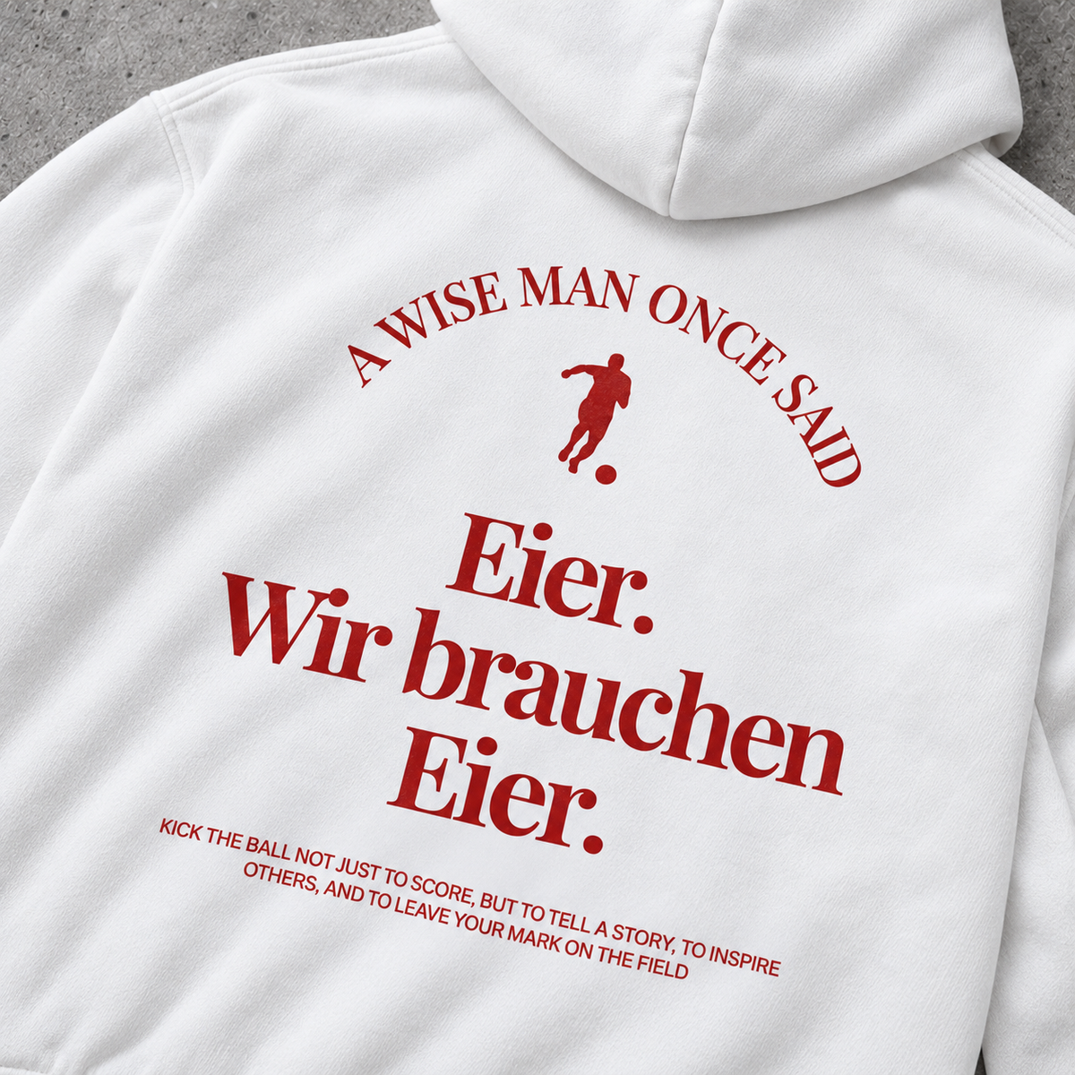 Wir brauchen Eier - Regular Hoodie
