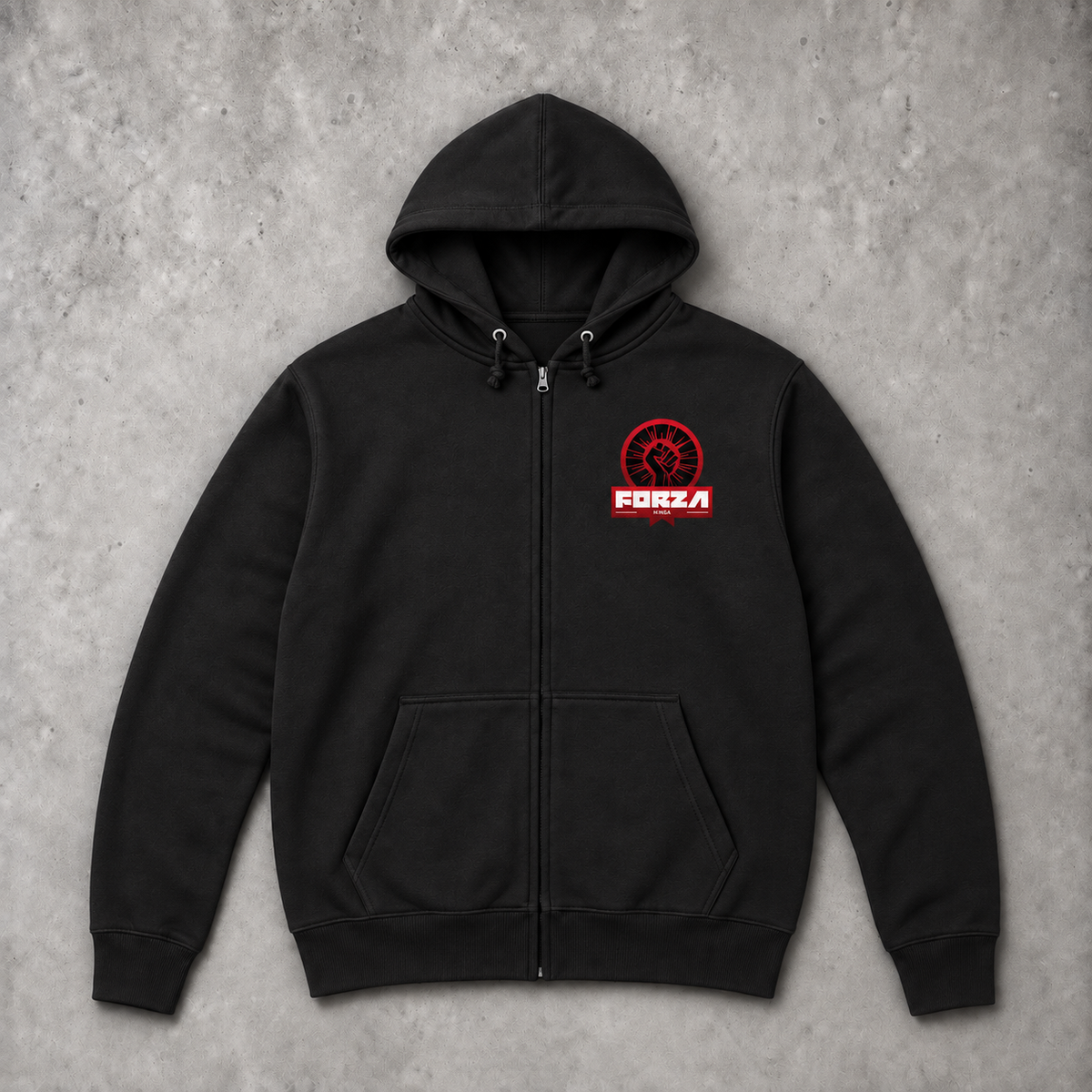 Forza Minga - Regular Zipper Hoodie