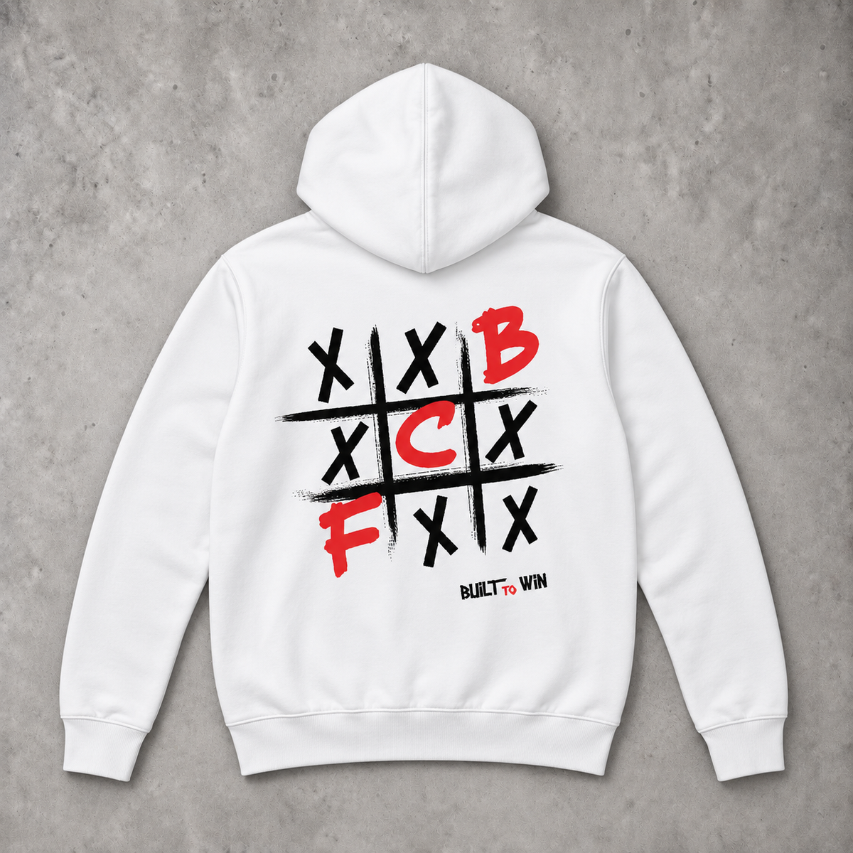 Built to Win - Regular Zipper Hoodie