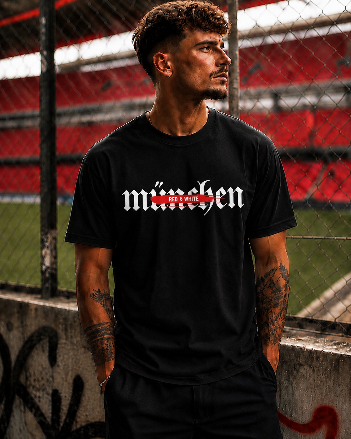 Red & White - Premium Shirt