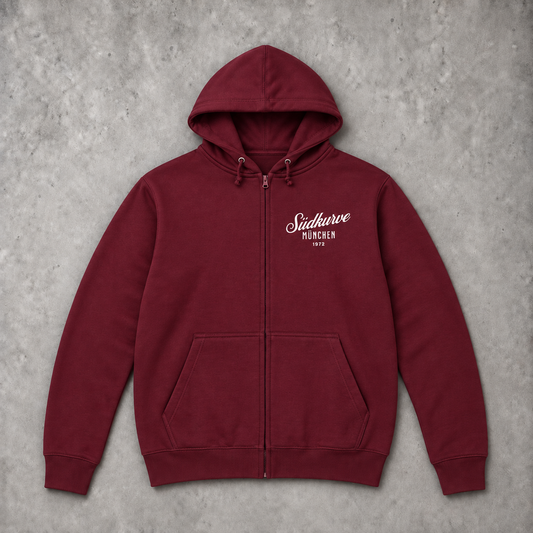 Südkurve München Kursiv - Regular Zipper Hoodie