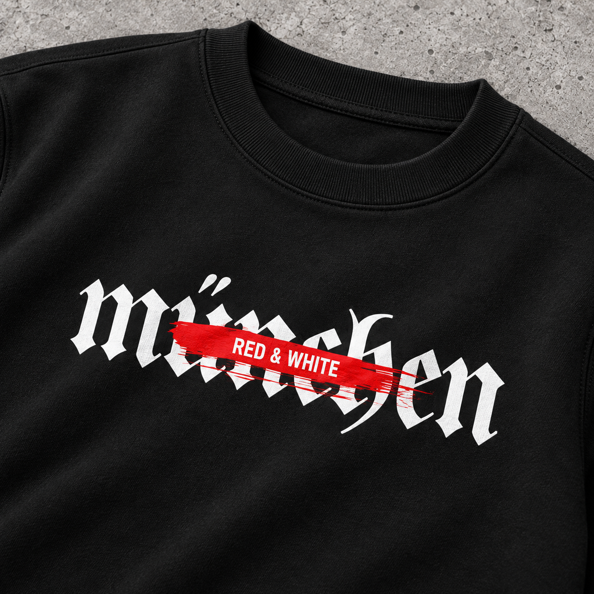 Red & White - Premium Sweatshirt