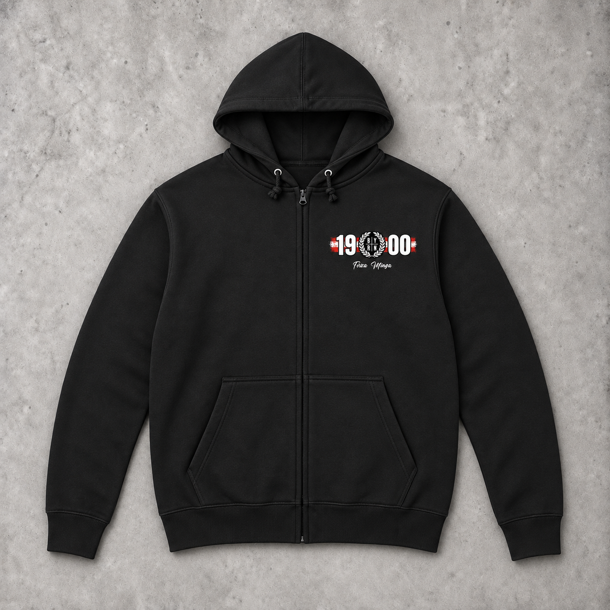 1900 - Regular Zipper Hoodie