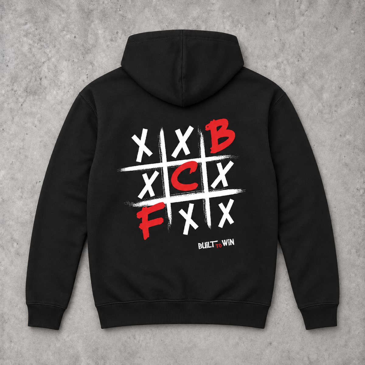Built to Win - Regular Zipper Hoodie