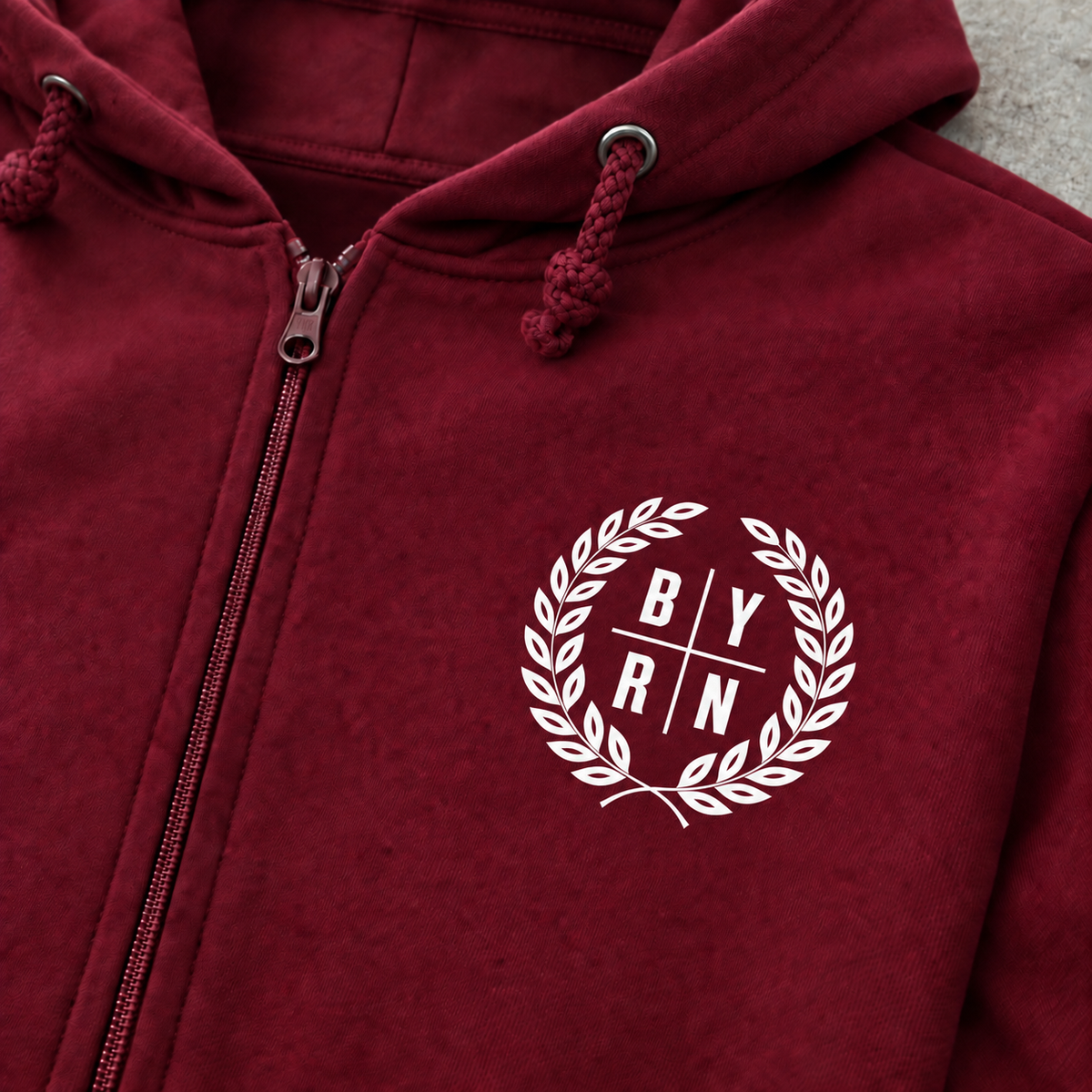BYRN Kranz - Regular Zipper Hoodie