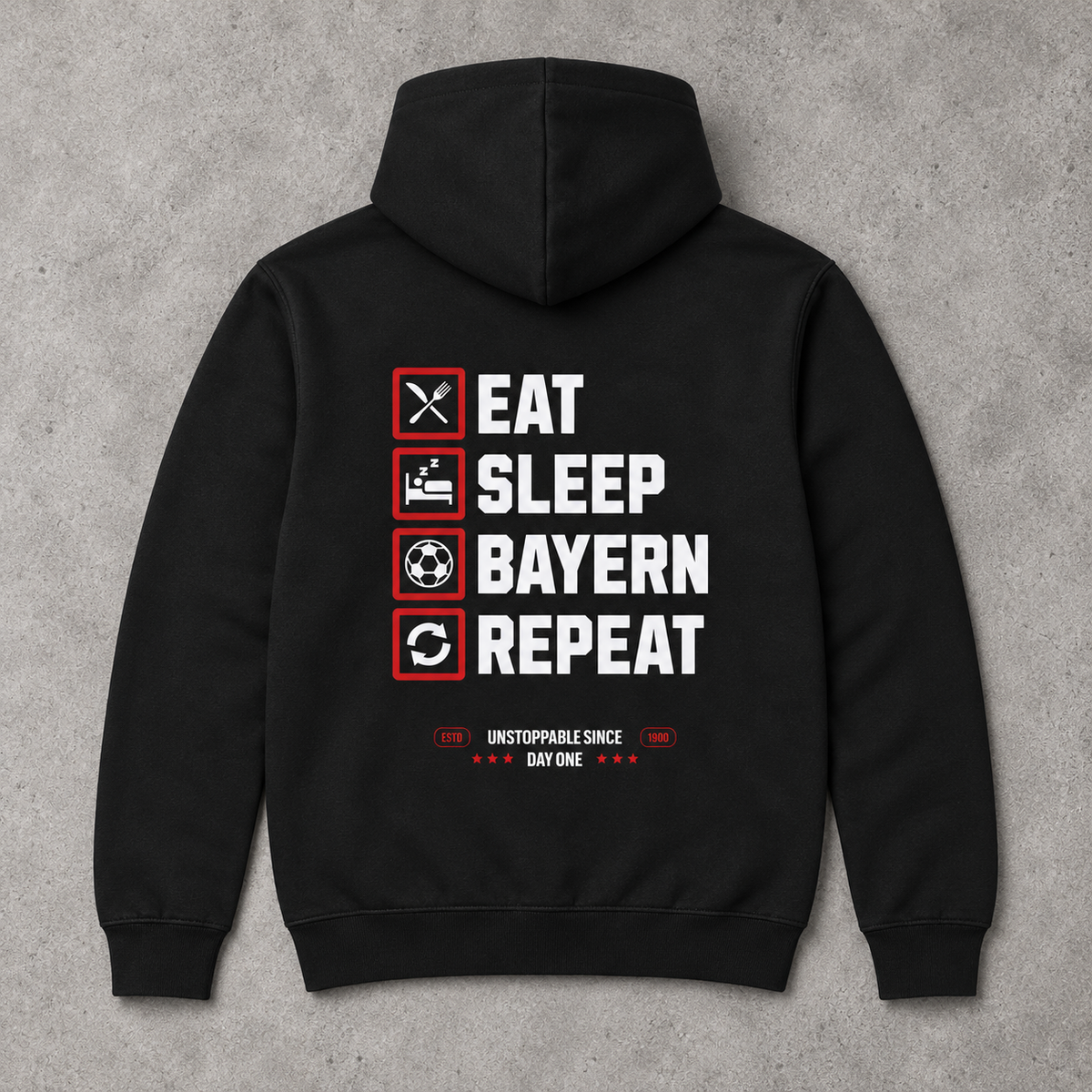 Eat, Sleep, Bayern, Repeat - Regular Hoodie