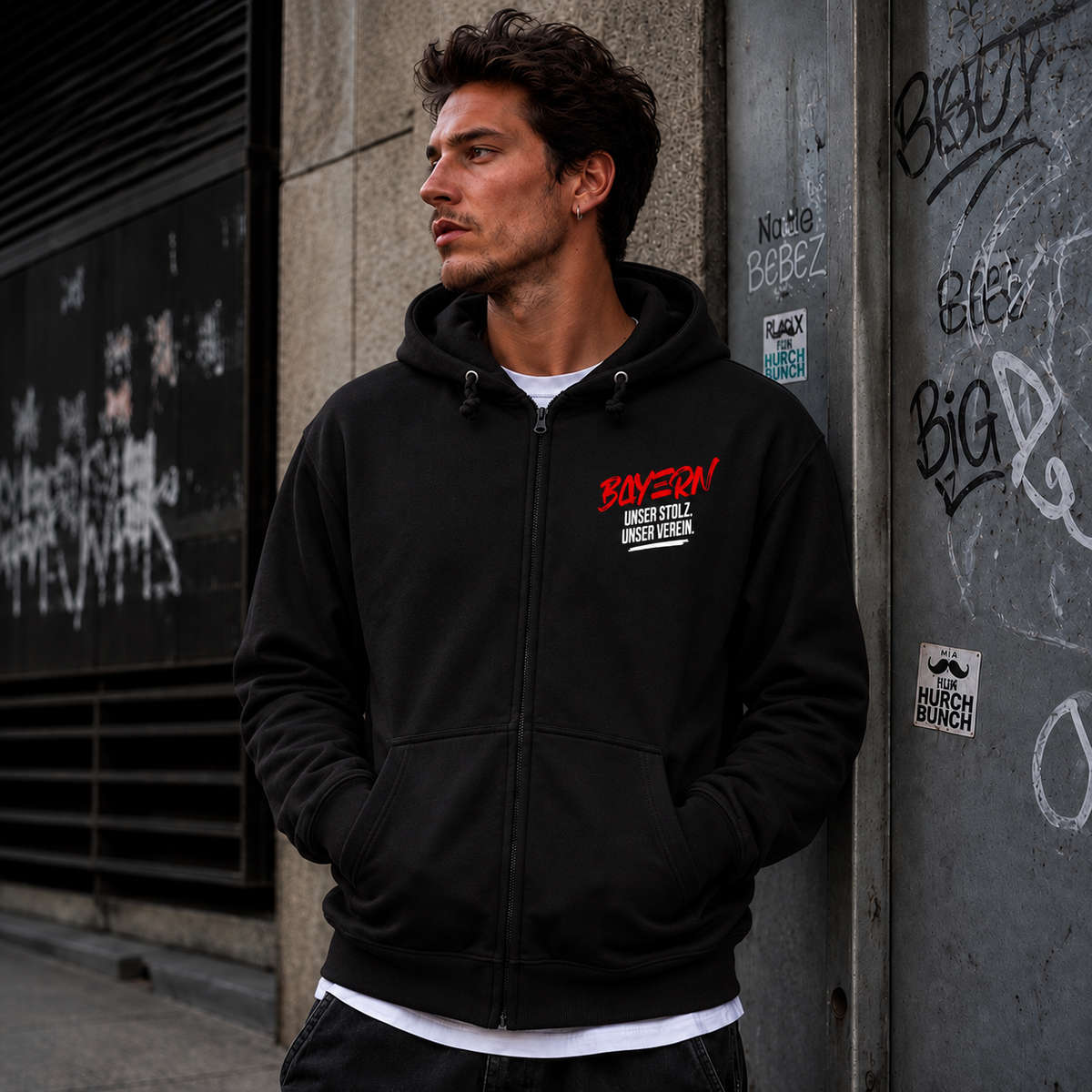 Unser Stolz. Unser Verein. - Regular Zipper Hoodie