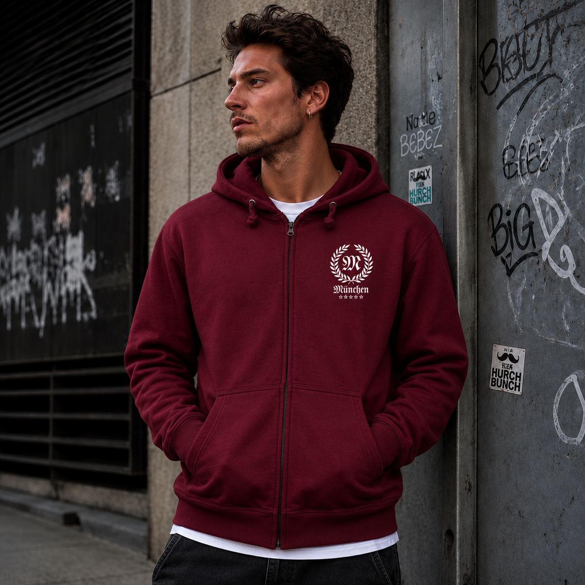 Heritage Kranz - Regular Zipper Hoodie