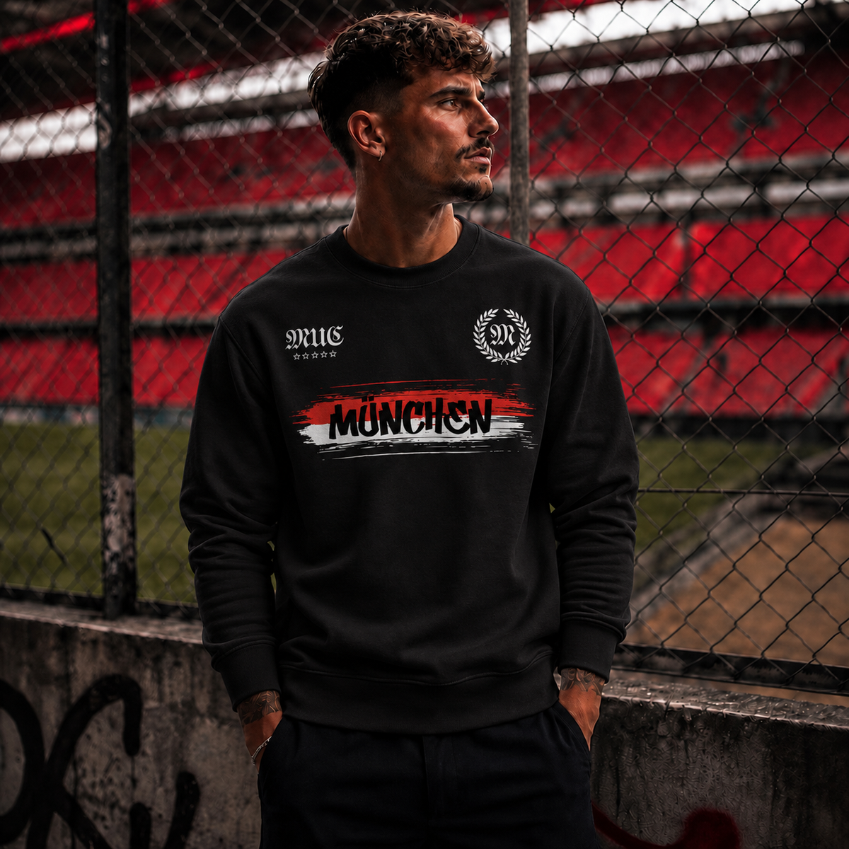 München Graffiti - Premium Sweatshirt