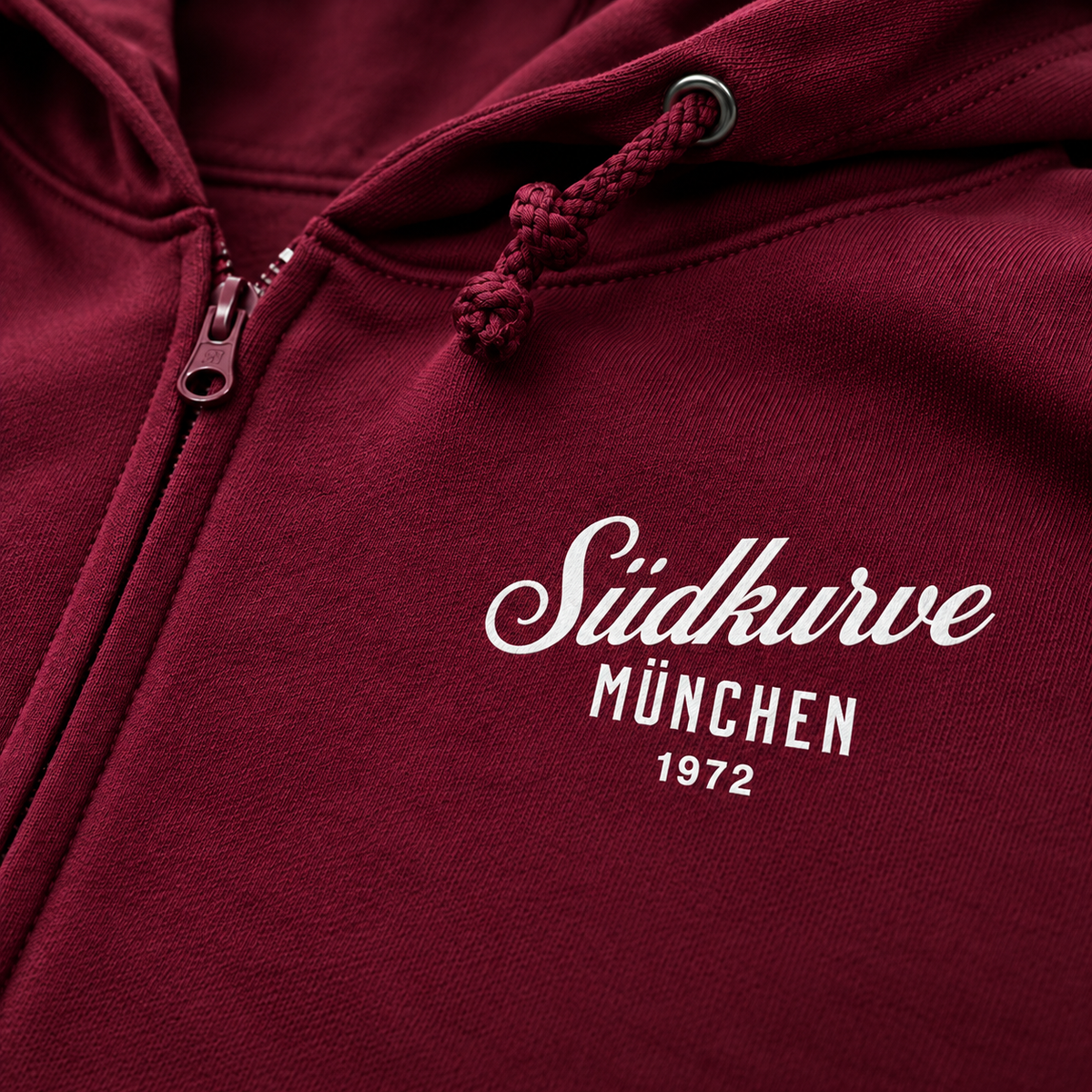 Südkurve München Kursiv - Regular Zipper Hoodie