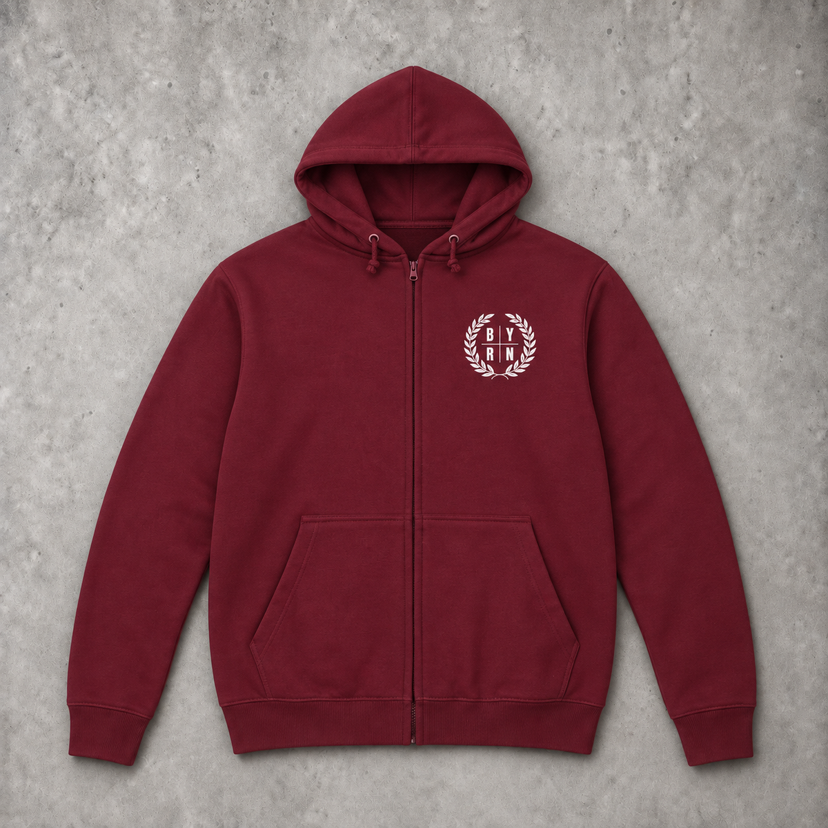 BYRN Kranz - Regular Zipper Hoodie