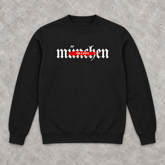 Red & White - Premium Sweatshirt