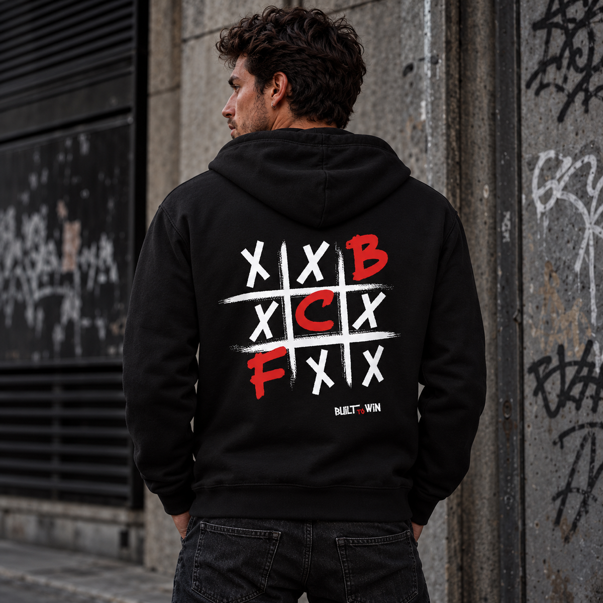 Built to Win - Regular Zipper Hoodie